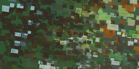 Modern abstract artwork. 2d illustration.