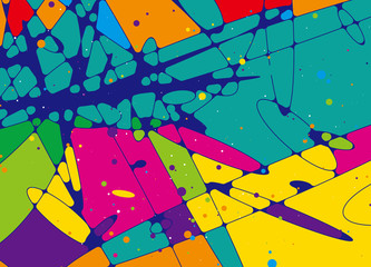 背景　模様　カラフル