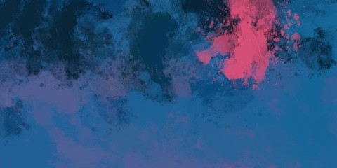 Modern abstract artwork. 2d illustration.