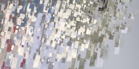 Abstract 2d illustration. Painting.