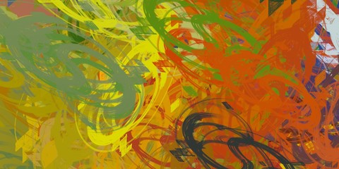 Abstract artistic painting.