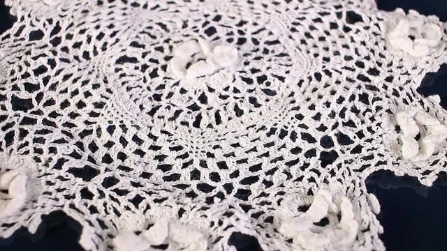 Crochet embroidery hand work hobby