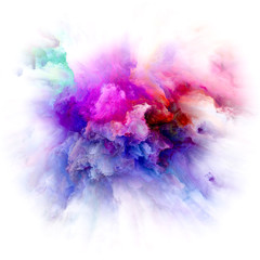 Emergence of Color Splash Explosion