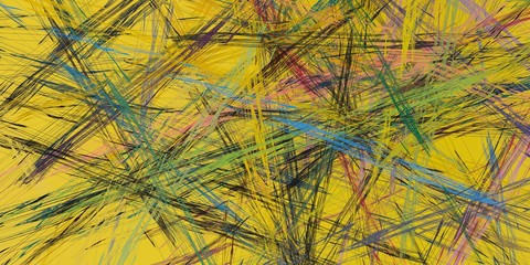 Modern art abstraction. Hand made painting.