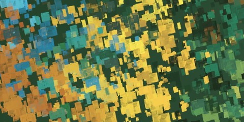 Modern art abstraction. Hand made painting.