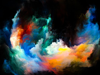 Obraz na płótnie Canvas Depth of Color Motion