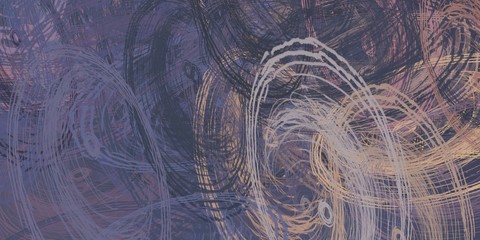 Abstract 2d illustration painting.