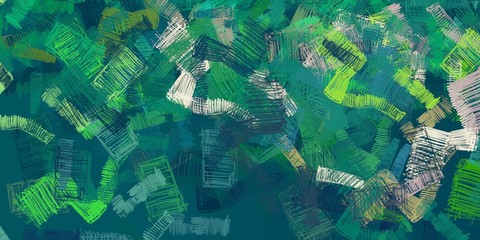 Abstract 2d illustration painting.