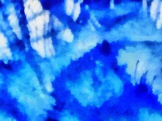 Detailed close-up grunge clouds abstract background. Dry brush strokes hand drawn oil painting on canvas texture. Creative simple pattern for graphic work, web design or wallpaper. Chaotic splashes.