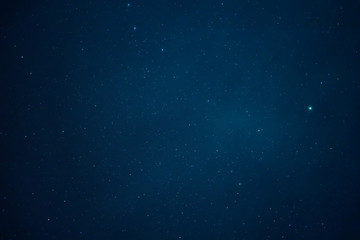 Fototapeta na wymiar Beautiful night blue sky with many stars.