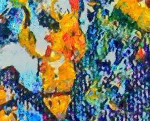 Scratches grunge high quality texture background. Oil painting. Backdrop pattern.