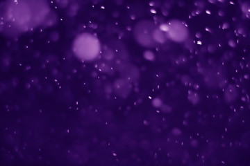 Plakat Bokeh purple proton background abstract