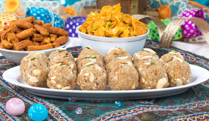 Urad or Methi laddu