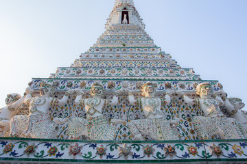Thailand famous temple in Bangkok 