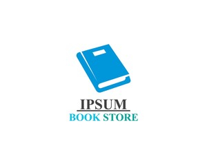 Book Store logo illustration template vector