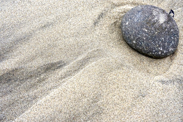 Fototapeta na wymiar Stone and beautiful of sand pattern 