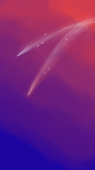 abstract background with space for text, meteor