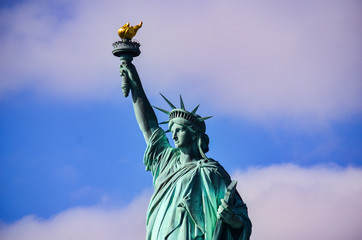 Fototapeta premium The Statue of Liberty in New York city, USA.