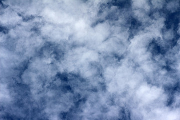 blue sky with clouds
