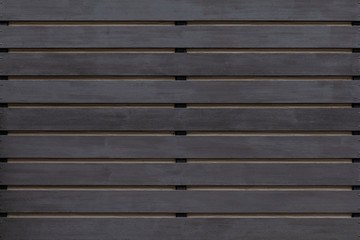 Black wood fence texture and background seamless