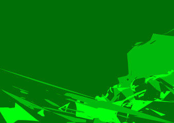 Modern art. Colorful contemporary artwork. Color geometric strokes.