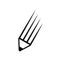 Line pencil icon. Vector illustration.