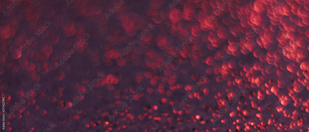 Poster beautiful purple bokeh on a abstract background.