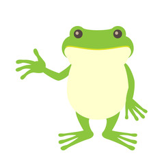 かえるキャラクター案内