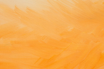 orange background texture painted on artistic canvas