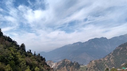 view of mountains