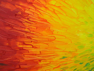 hand draw colorful oil paint abstract background and texture.