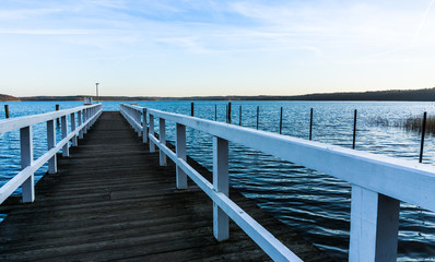 Seebrücke am Plauer See