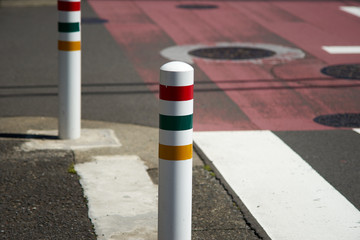 車止め・歩道のポール