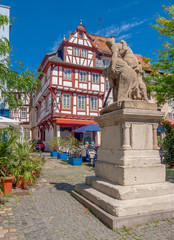 Naklejka premium Bad Kreuznach small town in Germany