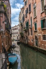 Italy. Venice is one of the most unusual and beautiful cities in the world. Narrow channels - the streets often do not even have sidewalks. Movement only by water transport - gondolas or boats.