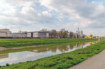 View of Rzeszów Skyline and River