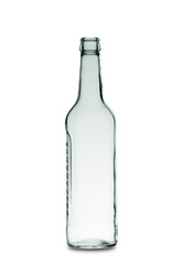 empty big beer bottle