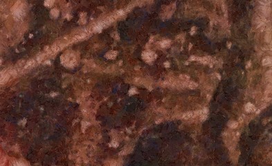 Abstract background in mixed colors. Oil and watercolor design elements. Design template for covers, posters and banners. Simple macro close-up paint brush strokes.