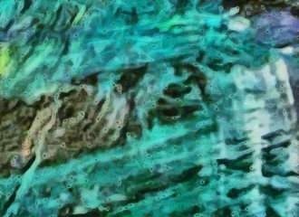 Abstract background in mixed colors. Oil and watercolor design elements. Design template for covers, posters and banners. Simple macro close-up paint brush strokes.