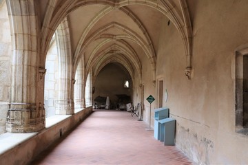 Monastère Royal de Brou - Le Cloître - Ville de Bourg en Bresse - Département de l'Ain - France