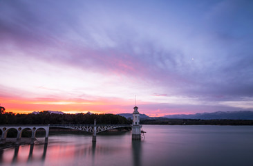 Fototapeta premium Embalse de Cubillas (Granada) España
