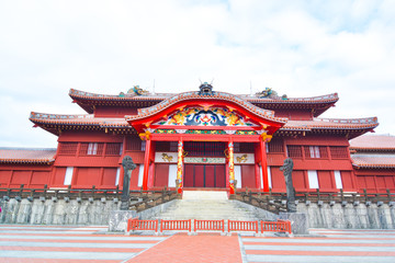 Shuri Castle at Okinawa, Japan 