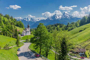Schöne Erkundungstour entlang des Berchtesgadener Alpenvorlandes. - Maria Gern.