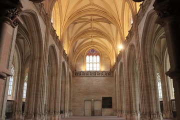 Fototapeta premium Monastère Royal de Brou - L'église - Ville de Bourg en Bresse - Département de l'Ain - France