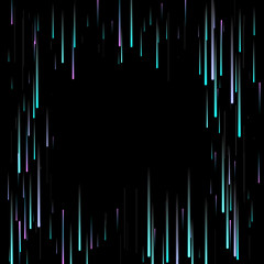 Fast Effect. Motion Neon Light Movement static