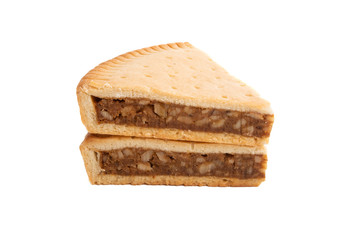 swiss pie with nuts