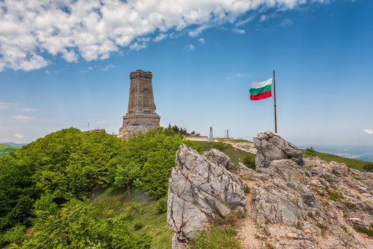 Liberty monument of Shipka / Magnificent panoramic view of the Shipka National Monument (Liberty Monument), Balkans, Bulgaria
