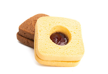 square sandwich cookies