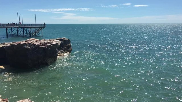 Nightcliff Pier in Darwin city the Northern Territory of Australia.
