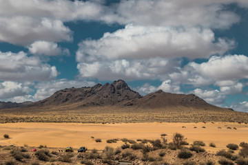 desert and mountains
